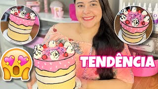 CARTOON CAKE - Bolo Desenho TENDÊNCIA 2022 😍💖