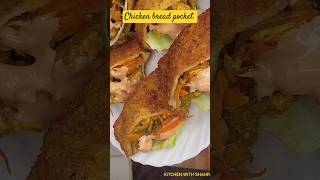 Malai chicken bread pocket #shorts #shortsviral #shorts