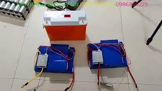 mở hộp pin lithium 12v 150ah chống nước siêu nhẹ II unboxing 12v 150ah waterproof lithium battery