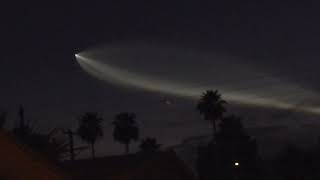 Vandenberg launch seen in Mesa AZ, 01 April 2024