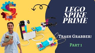 LEGO Spike Prime Trash Grabber Part 1