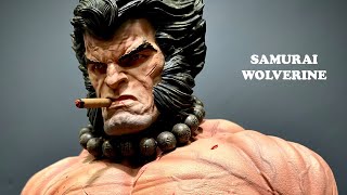 Collection Vault : (Wolverine Samurai Bloodbath Fanart Statue)