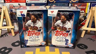 2024 Fanatics Topps Series 1 Blaster Exclusives! 24 Parallels in 2 boxes🔥🔥🔥