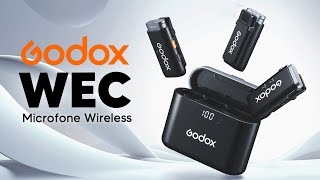 GODOX WEC KIT 2 - MICROFONE WIRELESS - REVIEW COMPLETO