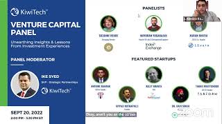 KiwiTech's Venture Capital Panel is live now!