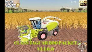 FS19 - CLAAS JAGUAR 800 PACKET V1.1.0.0