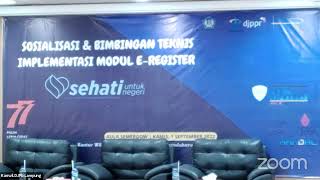 Sosialisasii & Bimbingan Teknis Implementasi Modul E-Register