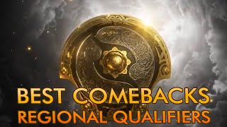 BEST COMEBACKS IN TI10 REGIONAL QUALIFIERS - THE INTERNATIONAL 2021 - DOTA 2