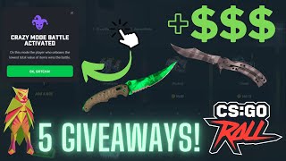 CRAZY MODE PAYS!! - CSGOROLL (GIVEAWAY)