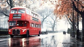 Early Morning Bus Ride On Route 199 From Canada Water To Catford Bus Garage