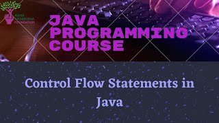 Control Flow Statements | Lesson 4 |