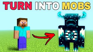 SHAPE SHIFTING Addon For Minecraft Pe | Morph Addon For Mcpe