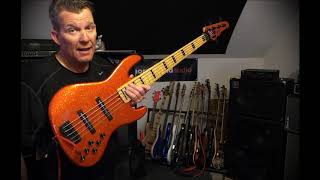 DEMO/LESSON - Nordy VJ5, Galli strings & Ampeg all tube Portaflex stack