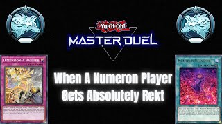 When A Numeron Player Gets Absolutely Rekt In Yu-Gi-Oh Master Duel! | Altergeists VS Numerons