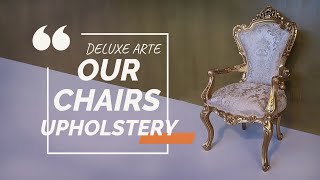 Chair Upholstery and Round Spring Installation by Deluxe Arte