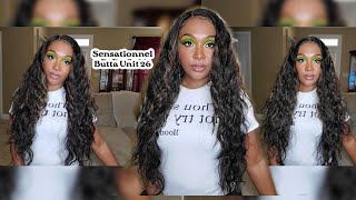 Human Hair Vibes | Sensationnel Synthetic Hair Butta HD Lace Front Wig BUTTA UNIT 26 Ft. Samsbeauty