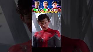 Spider-Man Actors Spidey Sense Challenge! 🤩 / Pt. 3 #shorts #spiderman