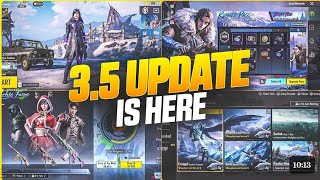 😍PUBGM 3.5 UPDATE IS HERE✅ |👀 PUBG MOBILE 3.5 ALL FEATURES & EVENT And New Achievement | PUBG UPDATE