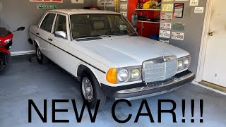 NEW CAR! 1981 Mercedes-Benz 300D