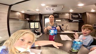 First trip in our new RV with Pig and Family!  SUCCESS!!