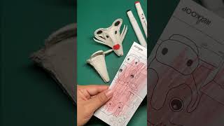 Diy puppet mouse made of empty eggbox 😍/ handcraft puppet mouse using recycle material