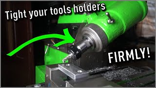 Tight Your Tools Holders Firmly!