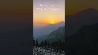 #Sunset in Himalayas Mountains of Munsyari @Travel Is Nirvana