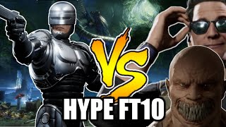 FT10 Against The Neutral God Djt!! Onewolf(Robocop) VS Djt (Baraka/Johnny) Mortal Kombat 11