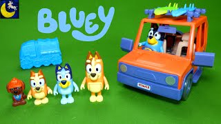 Bluey and Bingo Car Unboxing Toys Video for Kids Surprise Paw Patrol Dinosaur Toy Disney Nick Jr