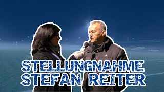 Erstes Statement von Stefan Reiter nach dem Spielabbruch | FC Blau-Weiß Linz | #VTV134