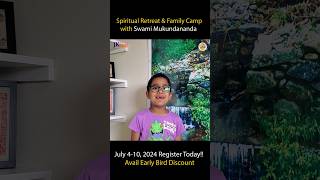 Spiritual Retreat and Family Camp with Swami Mukundananda l July 4-10 l RKT Dallas