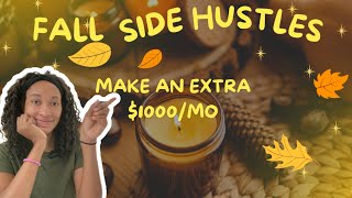 Top Fall Side Hustles to Make Extra Money | Outdoor & Remote Ideas