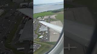 Logan air e145 takeoff from Inverness