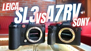 Leica SL3 vs Sony a7r V - czy warto posiadać aparat z matrycą 61,0 MP?