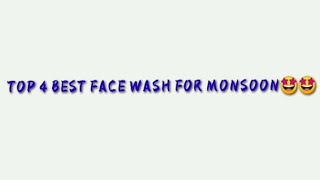 Perfect Monsoon top 4 facewash For Great Skin|Self-Care In Rainy Season|#Hiddenbeauty#shorts 28 Jul