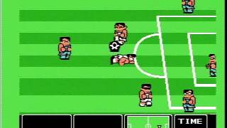 Nekketsu Koukou Dodgeball-bu Soccer-hen gameplay, famicom