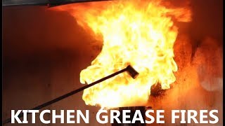 How to Put Out a Kitchen Grease Fire - North Dumfries Fire Dept.