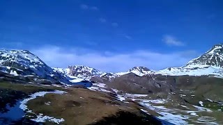 Frontera del Portalet, El Portalet (Huesca) comunidad autonoma de Aragon, España.