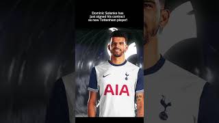 Dominic Solanke hasjust signed his contract as new Tottenham player!