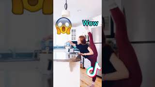 Cooking In Contortion Challenge Tiktok By Anna Mcnulty #shorts