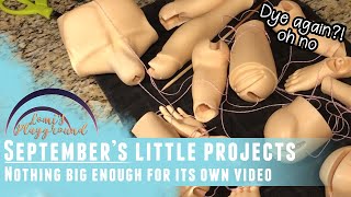 September's little BJD projects: New arrivals, collection goals, and dye again?!