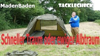 Schneller Traum oder ewiger Albtraum | MadenBaden Tacklecheck| Lucx Marder Bivvy Angeln