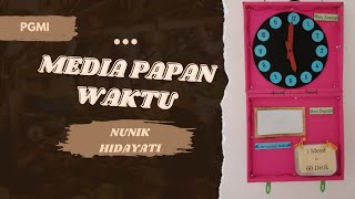 Media Pembelajaran "Papan Waktu" || Materi Satuan Waktu Matematika Kelas III MI/SD