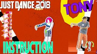 🌟 Just Dance 2018: Instruction - Jax Jones ft  Demi Lovato and Stefflon Don - Megastar  | Tony 🌟