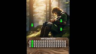 Minuet of Forest – Zelda: Ocarina of Time | Kalimba Tutorial | #zelda #kalimba #kalimbacover