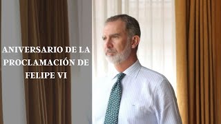 Aniversario de la proclamación de Felipe VI