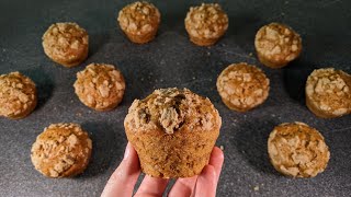 Vegane Kürbis Streusel Muffins | Moriis Kitchen