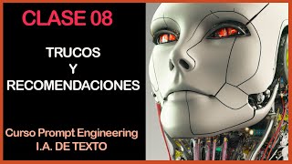 🎓CURSO PROMPT ENGINEERING  en Español - GRATIS - 🤖CLASE 08- TRUCOS Y RECOMENDACIONES PARA PROMPTS