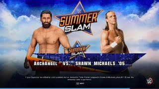 WWE 2K23 Archangel vs Michael Shawn Hickenbottom