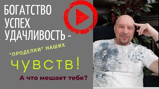 Разберись в своих чувствах. Богатство, успех - продукция наших чувств.